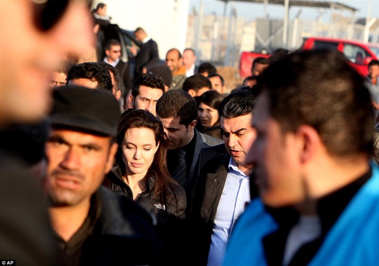 Angelina Jolie in Iraq
